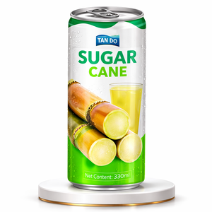Bebida de Jugo de Caña de Azúcar de Marca Privada OEM, 330 ml, Bebida Natural de Caña de Azúcar Enlatada, Proveedor de Bebidas con Etiqueta Halal - Product Image 1