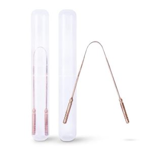 Durable Copper Tongue Scraper with Smooth Finish for Gentle and Effective Tongue Cleaning from Indian Supplier for Bulk Export - Product Image 1