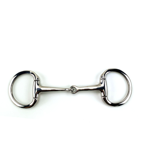 Equipo para Caballos de Uso Prolongado, Productos Ecuestres de Acero Inoxidable, Color Plateado, Impresión Láser OEM, Bocados Eggbutt - Product Image 4