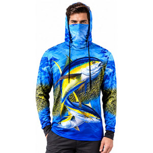 High Quality Wholesale Fishing Shirts Sublimation Polyester Shirt Soft Fabric Summer Leisure Tops Fishing Shirt - Product Image 2