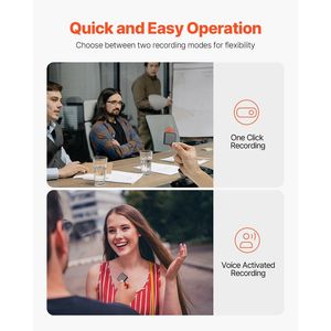 Mini <strong>Spy</strong> Digital Voice <strong>Recorder</strong> Magnet-Locked Listening <strong>Device</strong> with Activation Feature - Product Image 5