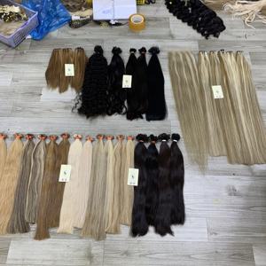 Extensions de cheveux de qualité supérieure, tissage Genius coloré, mèches de cheveux, dentelle suisse brute 6x6, fermeture HD, cheveux humains, tissage machine Vietnam - Product Image 2