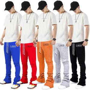Ensemble de sport deux pièces pour homme, coupe ajustée, délavé à l'acide, couleur unie, léger, sweat à capuche et pantalon de jogging - Product Image 4