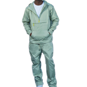 Polyester Tracksuits Wind Breaker Nylon <b>Jacket</b> Windbreaker Jogger <b>Track</b> Suit <b>Men</b> <b>for</b> Sets Winter Zip up Pants With Side Strips - Product Image 1