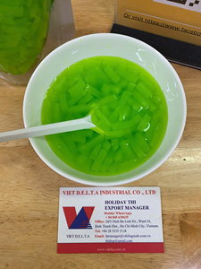 วุ้นมะพร้าวนาตาเดอโคโค่ น้ำตาลน้อย สำหรับขนมทานเล่น โยเกิร์ต สมูทตี้ ท็อปปิ้ง เยลลี่ พร้อมรับประทาน บรรจุภัณฑ์ขนาดใหญ่ 10 กก. ผลิตจากโรงงานในเวียดนาม - Product Image 5