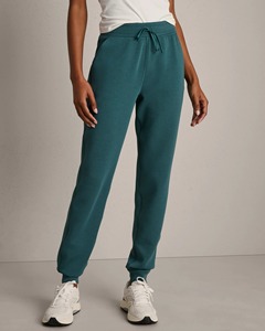 Pantalones deportivos de mujer, holgados, de algodón y felpa, de cintura alta, estilo jogger, relajados, casuales, para gimnasio, uso diario, cómodos. - Product Image 1