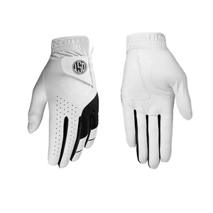 Gants de golf pour hommes de qualité supérieure, en cuir véritable Cabretta, antidérapants, en peau de mouton, taille personnalisée, doux, respirants, pour les sports manuels - Product Image 1