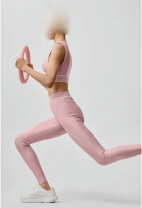 Women’s High Waist Seamless Leggings Breathable Stretch Yoga Workout Running Gym Fitness Activewear <b>Pants</b> for Daily Training. - Product Image 3