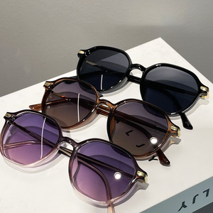 2026 Hot Selling New Customized logo Women's <b>FRAME</b> Sunglasses <b>Frames</b> for Round Face Women - Product Image 3
