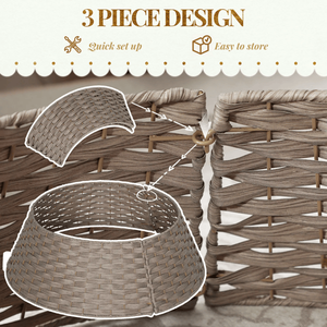 Christmas <b>Tree</b> <b>Stand</b> Accessory Elegant Christmas <b>Tree</b> Collar for Festive Decor - Product Image 5