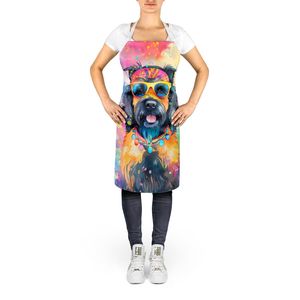 Scottish Terrier Hippie Dawg Unisexe Grand Tablier Multicolore pour Adultes pour la Cuisson Cuisson Jardinage Serveur de Cuisine - Product Image 2