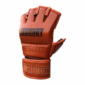 Guantes de MMA de cuero vacuno premium Legend, de medio dedo, personalizables, ligeros, impermeables, con agarre para artes marciales y boxeo. - Product Image 1
