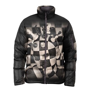 Chaqueta de Plumón Acolchada de Invierno Personalizada, Chaqueta Abrigada con Burbujas, Venta al Por Mayor, Chaqueta de Plumón para Hombre con Estampado Completo, Tallas Grandes - Product Image 2