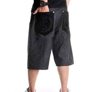 Pantalones Cortos de Mezclilla con Lavado Ácido al por Mayor, Unisex, Estilo Vintage, Holgados, de Algodón, Personalizados OEM - Product Image 5