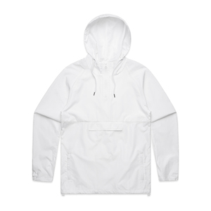 Custom Men Winter Quarter Zip Windbreaker Hooded Anorak <b>Pullover</b> <b>Jacket</b> Waterproof Lightweight Plain - Product Image 1