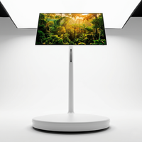 Studio Touch Monitor 27 32 Inch All In One Smart Portable Touch Screen Monitor Movable IPS LCD Display Freestanding Hardware