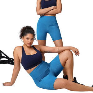 2026 Seamless Breathable Women Yoga Shorts <b>Push</b> up OEM Custom Logo High Waisted Spandex/Nylon Sports Gym Fitness Shorts - Product Image 1