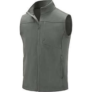 Chaleco de Trabajo de Invierno para Hombre de Lona de Alta Calidad al por Mayor, Chaleco Deportivo con Logotipo Bordado Personalizado, Cremallera, Impermeable, de Secado Rápido y con Calefacción - Product Image 1