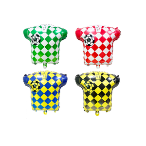 Globos con Diseño de Camiseta de Fútbol Degradada, para Celebraciones, Fiestas y Eventos Deportivos, OEM ODM - Product Image 1