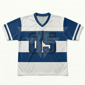 Uniforme Profesional de Fútbol Americano para Hombre, Manga Corta, 100% Poliéster, Transpirable y de Secado Rápido - Product Image 2