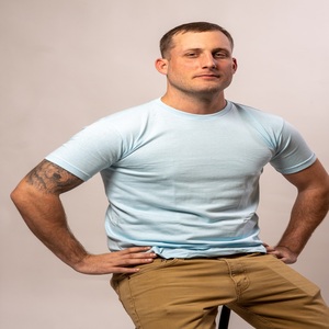 T-shirts décontractés pour hommes en jersey uni tricoté, 200 grammes, coupe ample, manches courtes, col rond, respirant, séchage rapide, écologique - Product Image 3