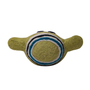 Juguete de Monstruo Hecho a Mano con Fieltro, Figura de Alienígena de Fieltro de Lana Verde Ecológica, Muñeco de Peluche de Dibujos Animados para Niños, Regalos de Cumpleaños - Product Image 6