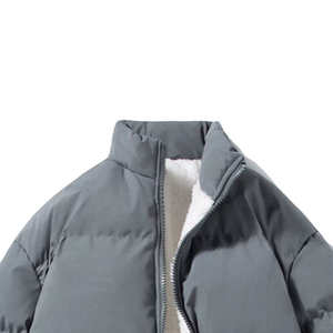 Custom Winter Puffer <b>Jacket</b> <b>Lightweight</b> Insulated Quilted Coat for <b>Men</b> Women Waterproof Windproof Casual Outdoor Wear - Product Image 2