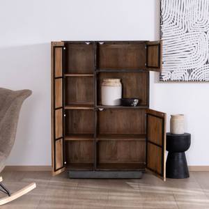 Vandana Autumn Volume Solid mango wood 2-door <b>sideboard</b> Santo minimalist style - Product Image 2