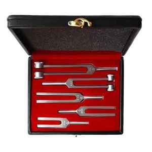 Juego de Diapasones Médicos Manuales de Aluminio de Alta Calidad, 5 Piezas, Aprobado por CE ISO, Instrumentos Quirúrgicos - Product Image 4