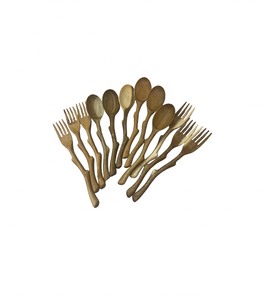 Cuillère en bois sculptée à la main en forme de feuille d'arbre, cadeau pour toutes les occasions, décoration de cuisine, table à manger, fête, multifonctionnelle pour manger, boire, mélanger - Product Image 2