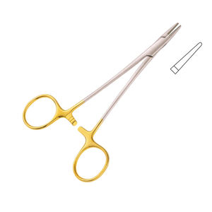 Portaagujas Manual Nagata RSI RS-1834 de Alta Calidad, TC 13 cm, Acero Inoxidable, Certificado CE, Pinzas para Cirugía General, 5 Años de Garantía - Product Image 5