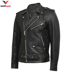 Custom Genuine Leather Biker Motorcycle <b>Racing</b> <b>Jacket</b> OEM ODM Manufacturer Wholesale Men Breathable Windproof Durable Winter - Product Image 5