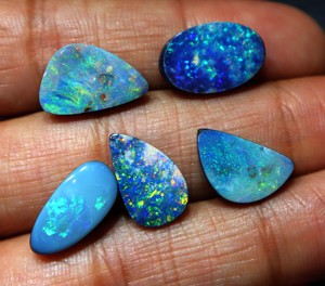 โอปอลแท้จาก Lightning Ridge แบบดับเบิ้ลท์ โอปอลออสเตรเลียแท้แบบดับเบิ้ลท์จาก Coober Pedy สำหรับทำเครื่องประดับ - Product Image 2