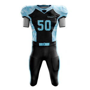 Uniforme de Fútbol Americano Juvenil de Nuevo Estilo, Hecho en Pakistán, Disponible en Stock - Product Image 1