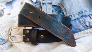 Cinturón de Cuero Económico de Primera Calidad para Hombre, para Usar con Jeans y Pantalones, Cinturón de Cuero Clásico, Artesanía en Cuero - Product Image 4