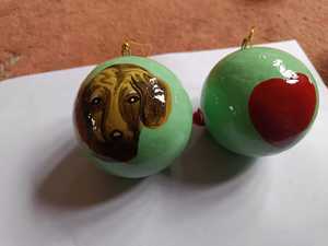 Creative Cloth Material Full Color Printed Modern Style Christmas Decoration Doll Angel Girl Pendant Christmas <b>Tree</b> <b>Ornament</b> - Product Image 2