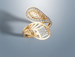 Bague personnalisée en diamant synthétique VVS cultivé en laboratoire, or 14 carats, luxe fantaisie pour femme, RIZTA JEWELS, coupe brillante certifiée, couleur DE - Product Image 6