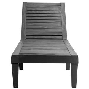 Silla Reclinable de Exterior con Respaldo Ajustable en 5 Posiciones para Tomar el Sol - Product Image 2