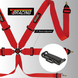 Ajusteur de ceinture de sécurité pour course automobile, boucle en acier de 3 pouces, quincaillerie homologuée FIA, composant de sangle haute résistance, OEM ODM - Product Image 2