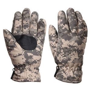 Gants de chasse sur mesure avec des motifs personnalisés, entièrement en cuir, sangle de poignet réglable et fermeture à boucle, unisexe - Product Image 1
