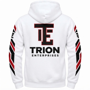 Sweat à capuche en molleton respirant pour homme, imprimé numériquement avec logo personnalisé, couleur unie, style décontracté, motif 3D, idéal pour l'hiver, durable et très vendu. - Product Image 3