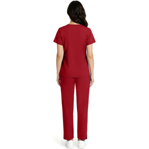 Conjunto de Uniformes Médicos para Mujer, Elástico en 4 Direcciones, Transpirable, que Absorbe la Humedad, Estilo Jogger - Product Image 5