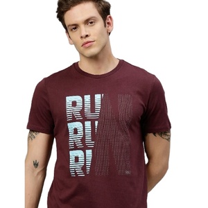 Camiseta de manga corta con estampado completo informal para hombre de algodón 100%, camiseta de diseño de patrón de tela de punto de 180 gramos, Colección para hombre - Product Image 6