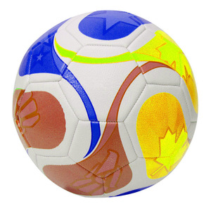 Nouveaux designs, ballon de football de haute qualité cousu à la machine, taille 5, logo personnalisé, ballon de football en cuir mousse PVC pour le sport et l'entraînement - Product Image 3