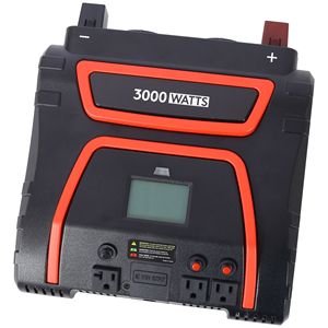 Inverter di Potenza da 3000 Watt con Display LED, Onda Sinusoidale Modificata per Auto, Camion, Barche, Cantieri - Fonte di Alimentazione AC Portatile, Alternative alla Rete Elettrica - Product Image 2