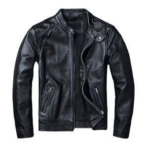 ¡Novedad de 2025! Chaqueta de cuero personalizada de alta calidad para hombre, ropa informal de diseño de alta moda, tela de lona para invierno - Product Image 2