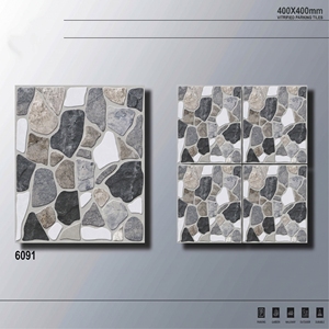 Carrelage de sol en porcelaine robuste 16x16 12mm antidérapant, design moderne pour parking extérieur, référence 6091, pour entrepôt et atelier - Product Image 6