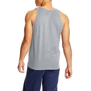 Camiseta sin mangas lisa para gimnasio y fitness, chaleco deportivo para hombre, 100% algodón, de secado rápido, al por mayor, ¡la mejor oferta 2026! - Product Image 2