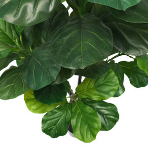 Arbre artificiel Ficus Lyrata au toucher réaliste, grand faux figuier à feuilles de violon pour la décoration intérieure de la maison, du jardin et du bureau - Product Image 3