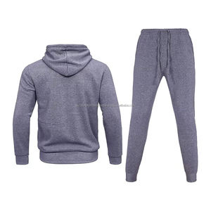 Men Tracksuit Custom Made Men Casual Wear Cotton Sweatsuit Running Suit - Product Image 3